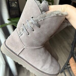UGG Gray Constantine Winter Boots